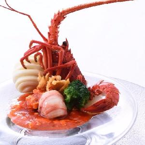 エクシブ琵琶湖 伊勢海老のチリソース