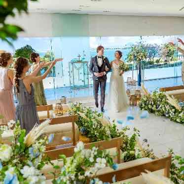 びわ湖大津プリンスホテル ご家族ウエディングにも人気のチャペル。