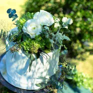 びわ湖大津プリンスホテル オリジナルウエディングケーキもおつくりいたします。