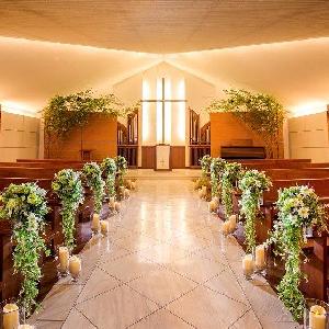 京都東急ホテル 温かみのあるアットホームなチャペル