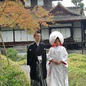 京都東急ホテル 飛雲閣での記念写真