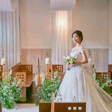 二条城チャペル セント・アベニール どの角度からでも美しいチャペルはあらゆる層のゲストからご好評をいただいております