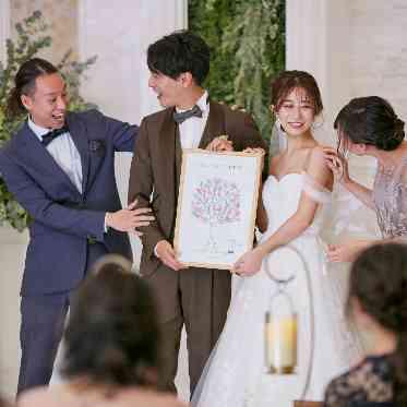 二条城チャペル セント・アベニール 少人数ウェディングだからこそ形式にとらわれないカジュアルな挙式も人気