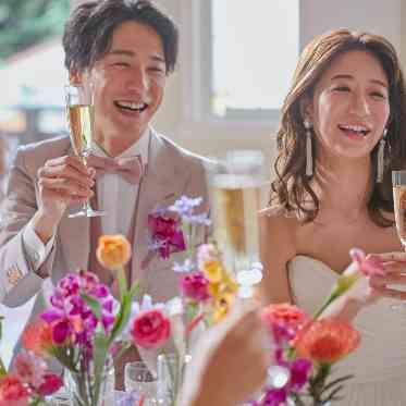 二条城チャペル セント・アベニール ゲストとの距離感をたいせつに考えられた会場でございます