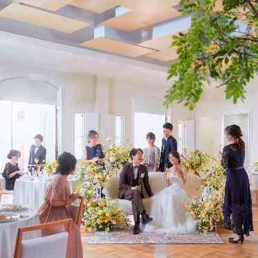 二条城チャペル セント・アベニール 10名未満の会食から親しい友人を招いてのパーティまで希望のスタイルを実現