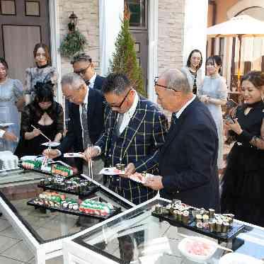 デザートビュッフェならぬ「お寿司ビュッフェ」