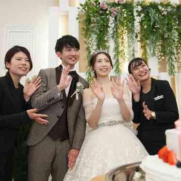 二条城チャペル セント・アベニール おふたりからスタッフへサプライズ…素敵なサプライズありがとうございました!