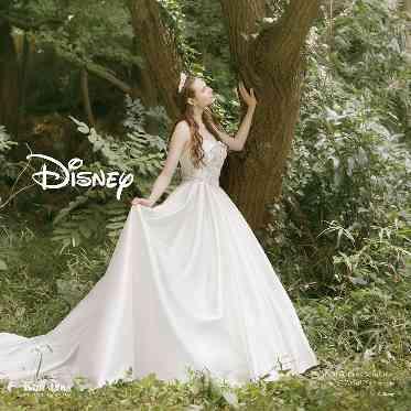 二条城チャペル セント・アベニール 『眠れる森の美女』のオーロラ姫にインスパイアされたドレス