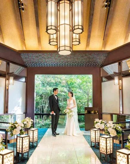 アカガネリゾートキョウトヒガシヤマ 挙式会場の写真1