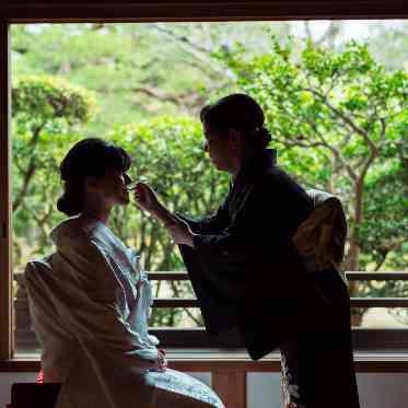 平安神宮会館 紅差し