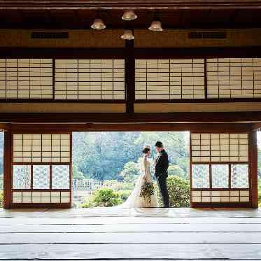 柳川藩主立花邸 御花 広々とした100畳間のバンケット