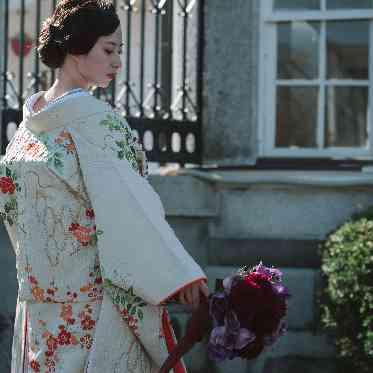 柳川藩主立花邸 御花 後ろ姿も美しい