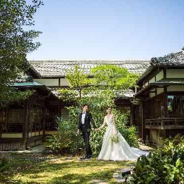 ガーデンレストラン徳川園 一軒家にあるプライベートスペースは一目を気にせず撮影ができる