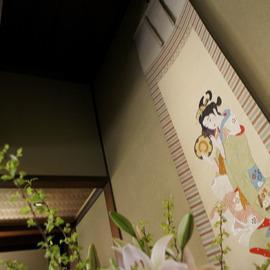 ガーデンレストラン徳川園 懐かしい床の間。古き良き日本がある