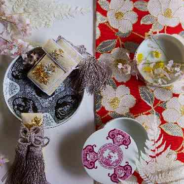 ガーデンレストラン徳川園 衣装に合わせて小物選びも楽しんで