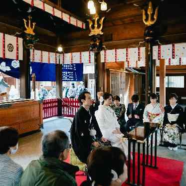 レストランひらまつ 博多 伝統的な神社挙式