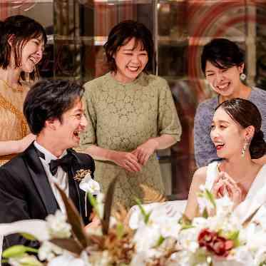 レストランひらまつ 博多 ゲストと会話が弾む距離の近いパーティ