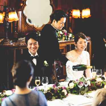 レストランひらまつ 博多 会話が弾むアットホームなお食事会ウエディング。