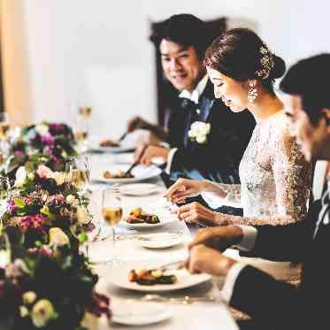 レストランひらまつ 博多 美味しい食事がパーティを和やかに。