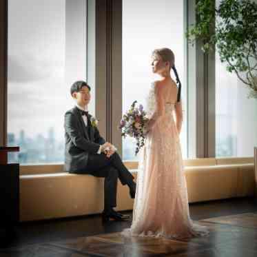 サンス・エ・サヴール 前面窓からは東京随一の絶景を望める