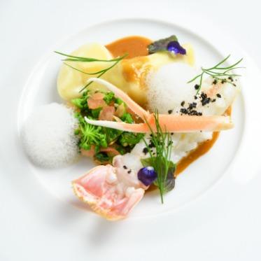 サンス・エ・サヴール レストランらしい前菜の数々