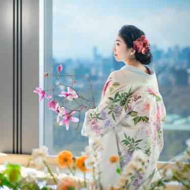 サンス・エ・サヴール 和装のお手配も可能