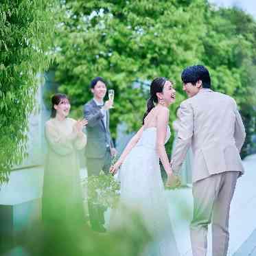 ザ・リーヴス プレミアムテラス プール付きの貸切ガーデン