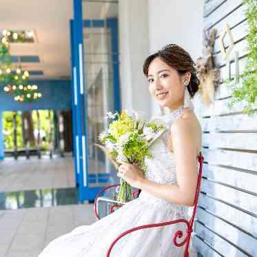 ラヴィーナ姫路 ガーデンにはフォトブースも