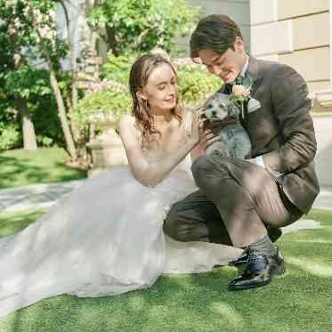 【ペットフレンドリー】ガーデンはもちろん披露宴会場内でも一緒にお過ごしいただける