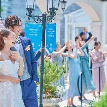 横浜 アートグレイス ポートサイドヴィラ ゲストと一緒に楽しめるバルーン演出は卒花大人気!