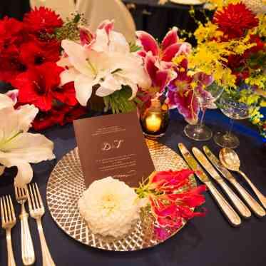 新横浜プリンスホテル テーブルコーディネイトはゲストへのおもてなし