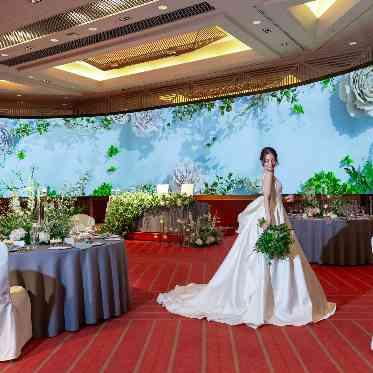 ヒルトン東京 最新高画質のLEDビジョン!
迫力ある画面での演出も可能に!