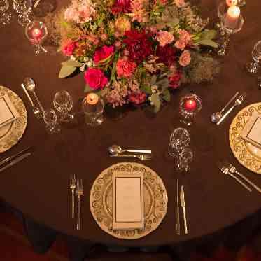 ヒルトン東京 テーブルコーディネート