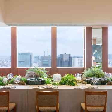 パーク ハイアット 東京 39階からの眺望を楽しみながら