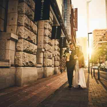 どこを切り取っても絵になる横浜の街並みでのロケーションフォトもおすすめ