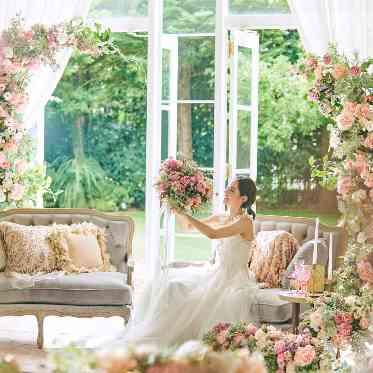 ベイサイド迎賓館(長崎)/テイクアンドギヴ・ニーズウェディング 白を基調としたアレンジ自在空間、ホワイトハウスのバンケット