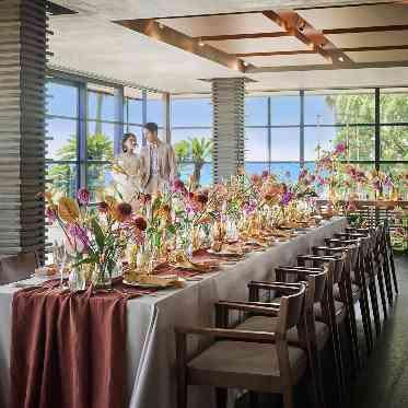 THE VILLAS NAGASAKI 少人数様も対応可能。併設のテラスも自由に貸切ることが出来る。