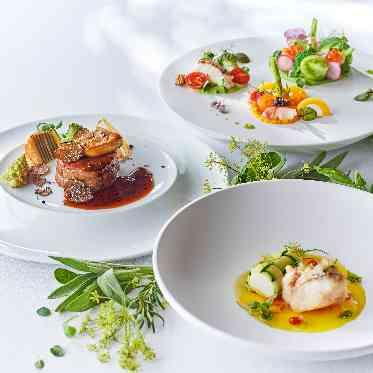 アニヴェルセル ヒルズ横浜 旬の食材を使用した和フレンチ