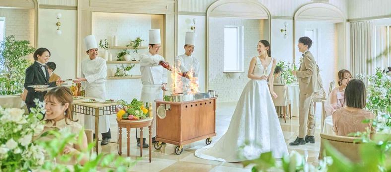 アニヴェルセルヒルズ横浜 料理の写真1