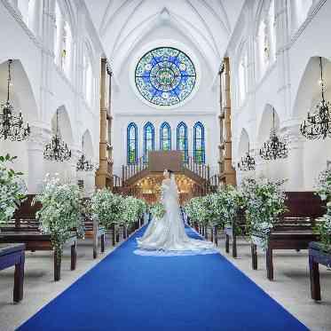 アルカンシエル luxe mariage 大阪 ブルーバージンロード