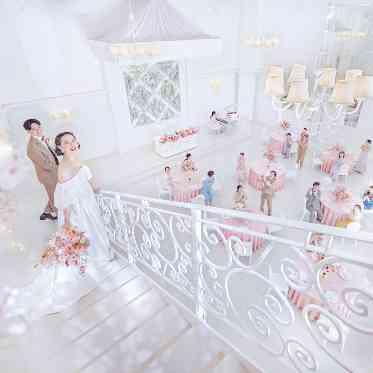 アルカンシエル luxe mariage 大阪 【ブリス】2階入場シーン