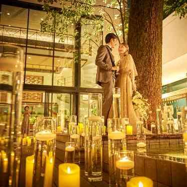 アルカンシエル luxe mariage 大阪 【グレース】ナイトガーデンイメージ