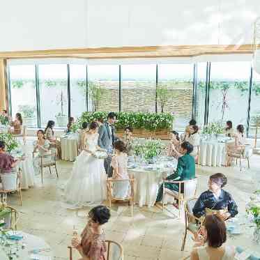 アルカンシエル luxe mariage 大阪 26年1月リニューアル完成*より明るく開放的な会場へ