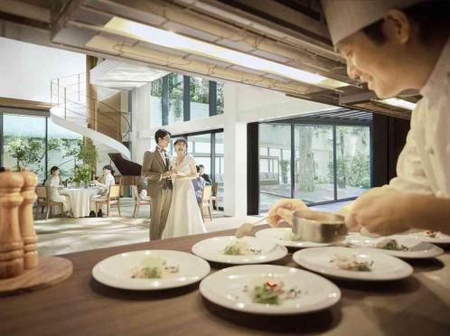 アルカンシエル luxe mariage 大阪 披露宴会場