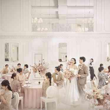 アルカンシエル luxe mariage 大阪 パリス(歓談風景)