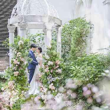 アルカンシエル luxe mariage 大阪 パリス ガーデンフォト