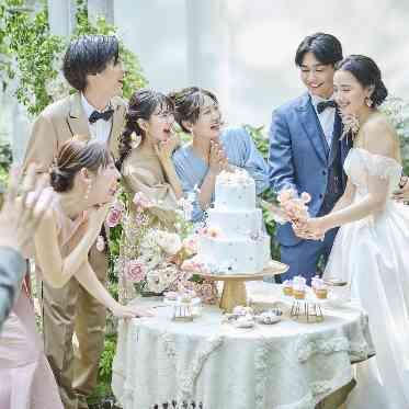 アルカンシエル luxe mariage 大阪 人気のデザートビュッフも叶う！