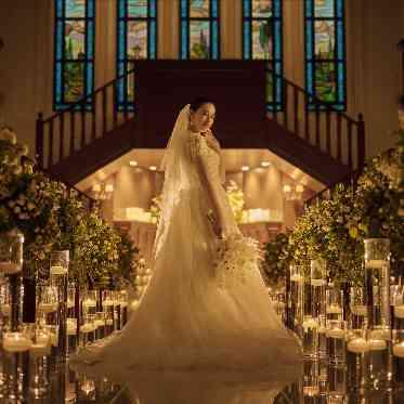 アルカンシエル luxe mariage 大阪 ナイトチャペル