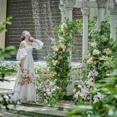 アルカンシエル luxe mariage 大阪 ガーデンフォト