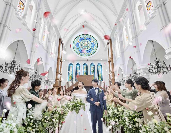 アルカンシエル luxe mariage 大阪 外観